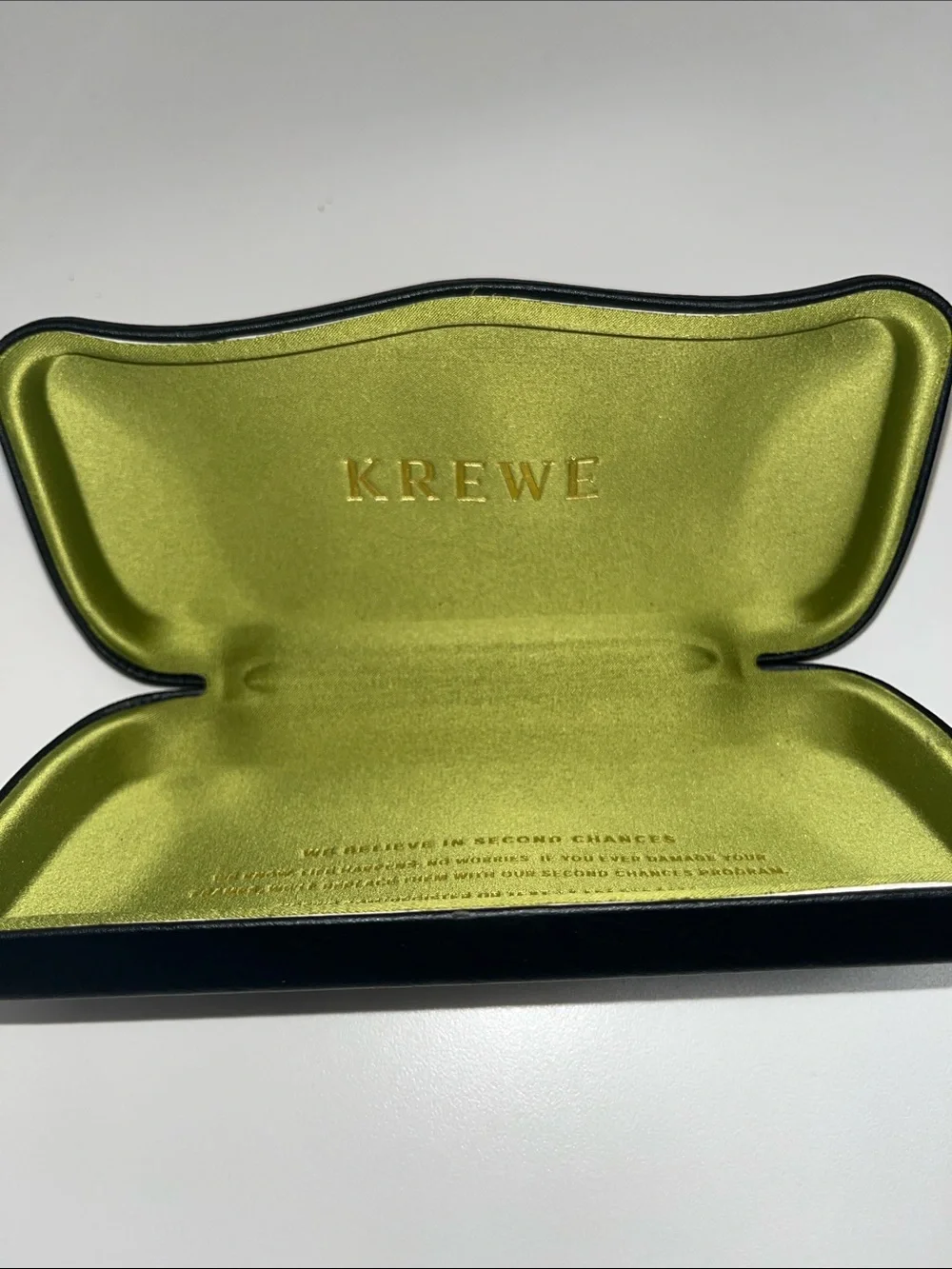 KREWE Black Eye / Sun Glasses Case - case only